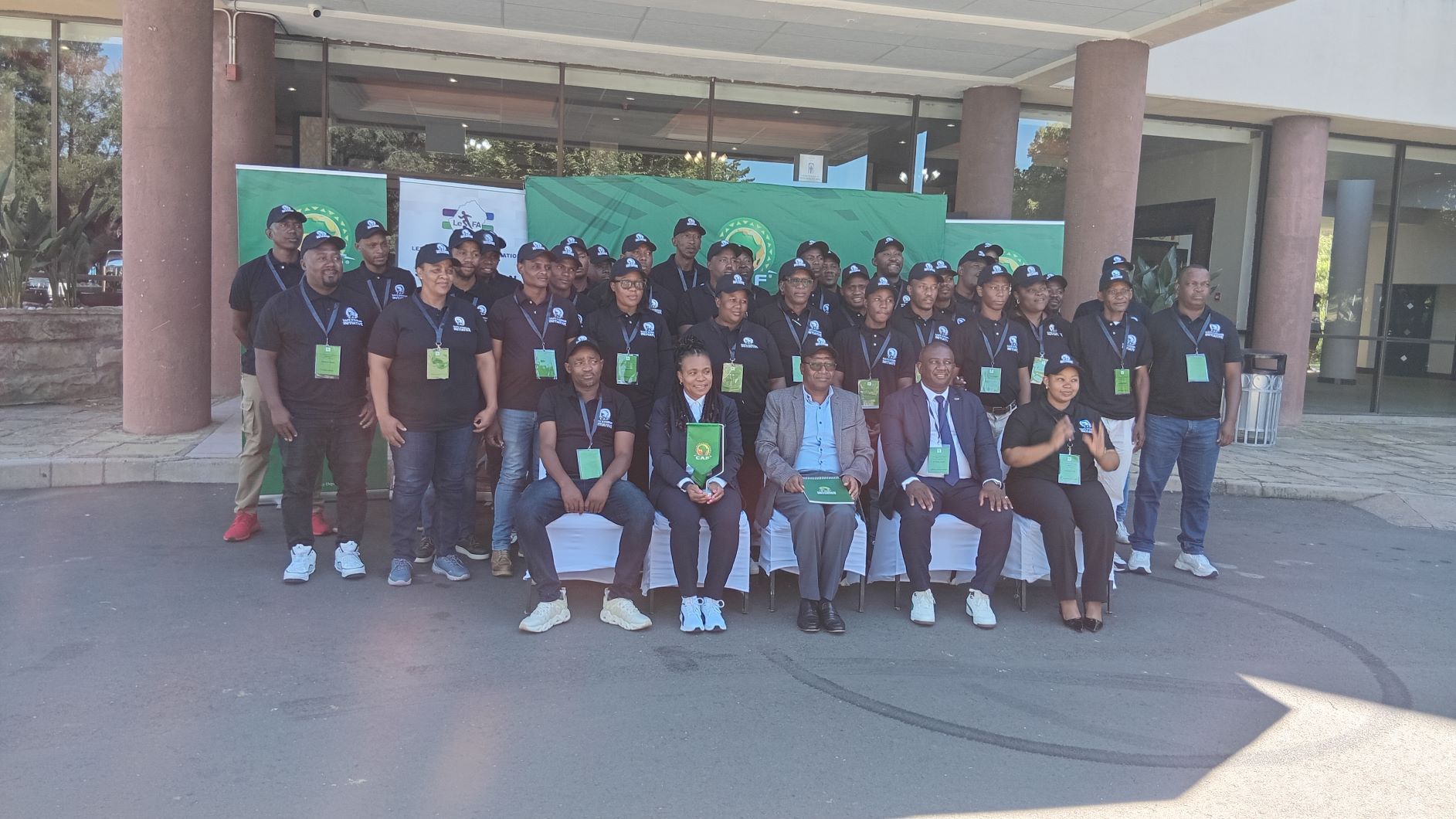 CAF, LEFA LAUNCH SAFE STADIUMS INITIATIVE IN MASERU