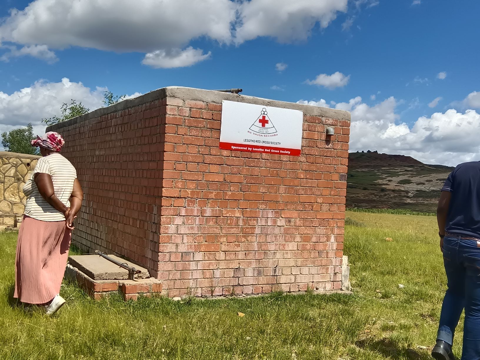 LRCS, IFRC AND DDMT MONITOR HA NTLAMA PROJECT