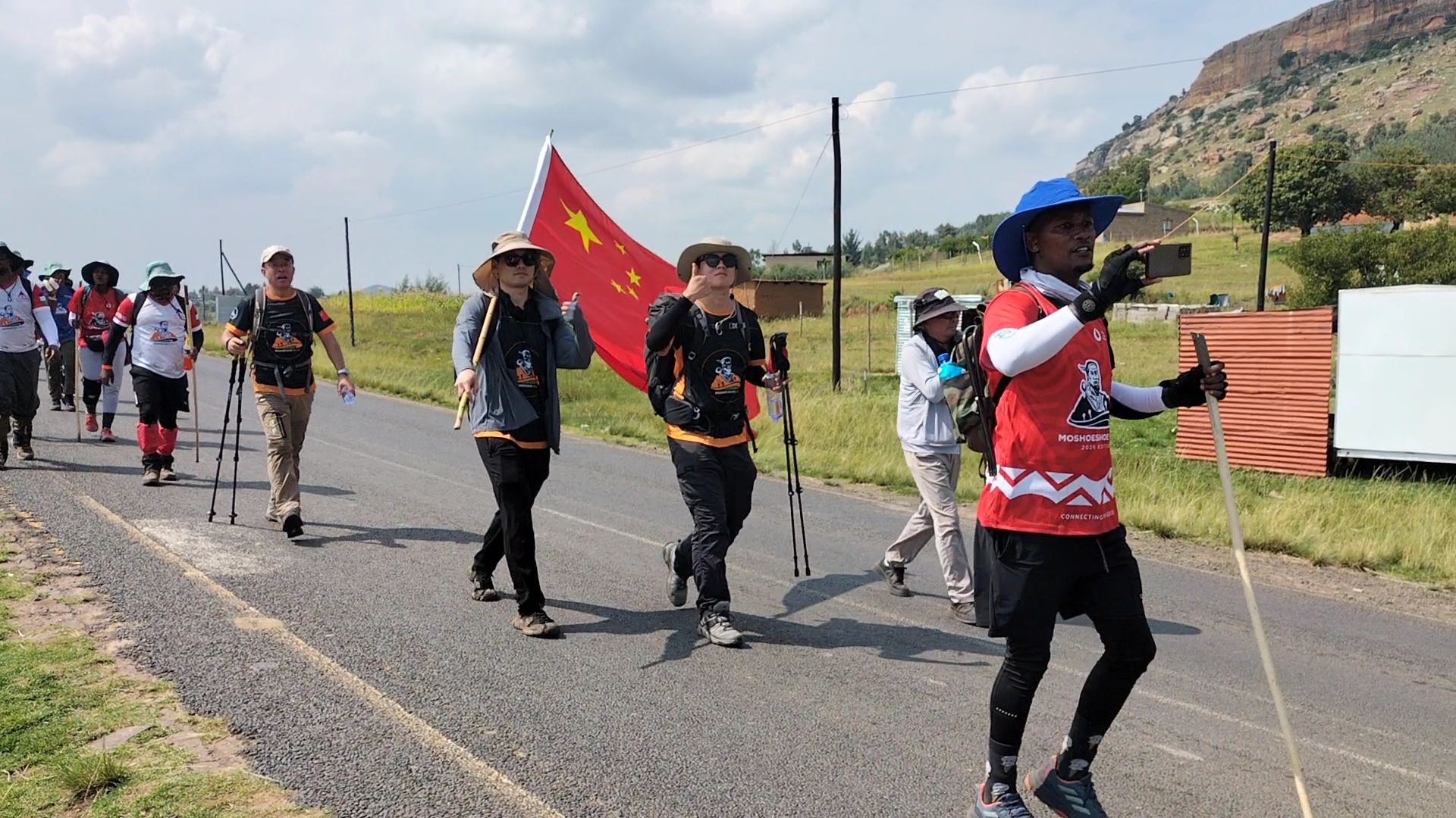 CHINESE COMMUNITY IN LESOTHO EMBRACE MOSHOESHOE’S WALK
