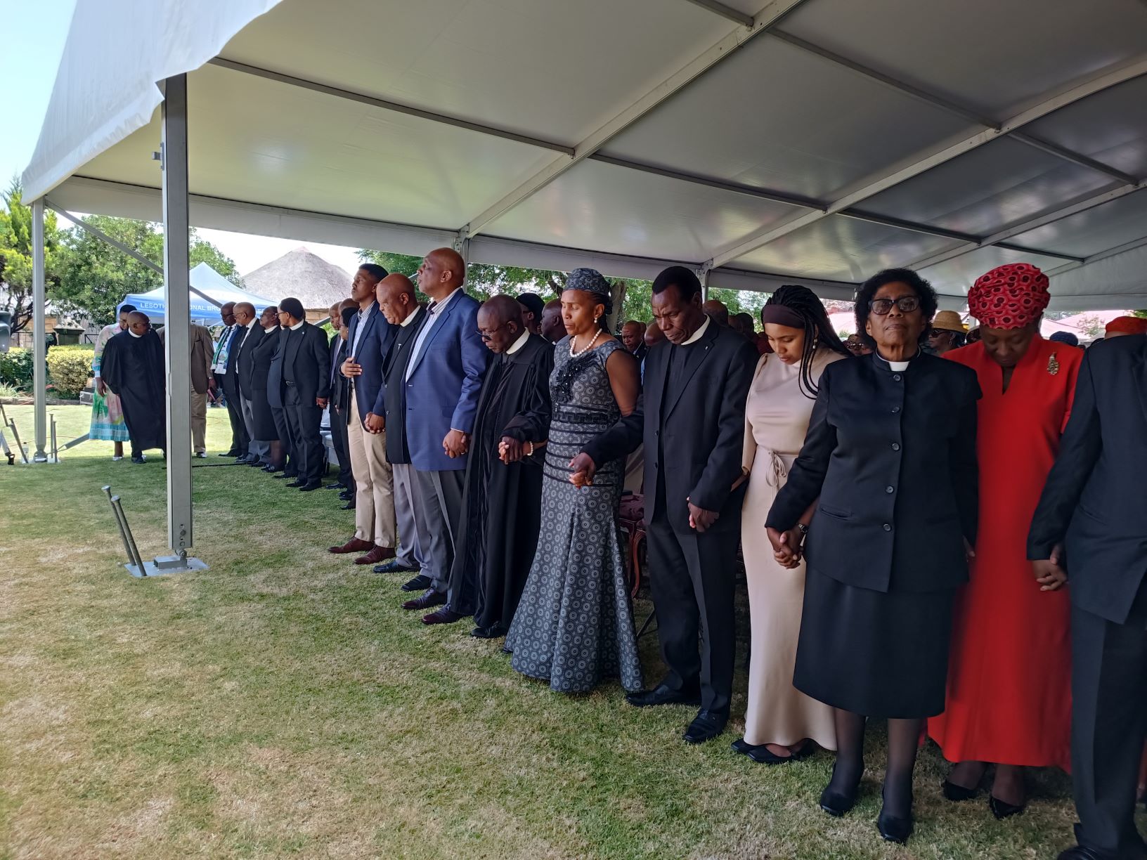 LECSA LEADS PRAYER SERVICE FOR THE ROYAL FAMILY 