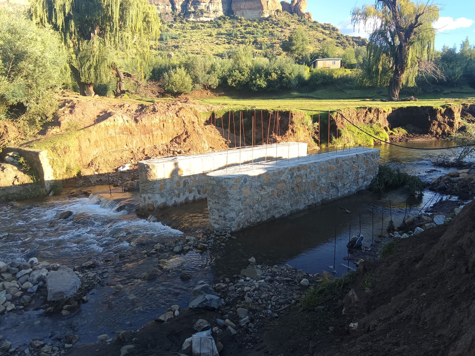 LITENTENG BRIDGE CONSTRUCTION REGISTERS PROGRESS