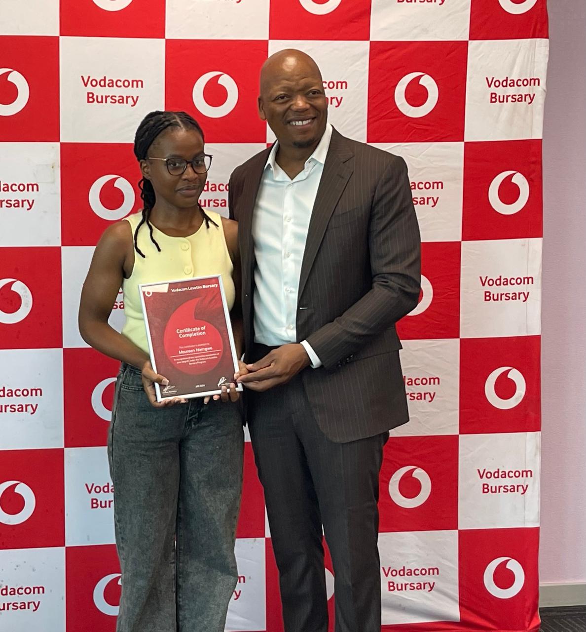 VODACOM SENT-OFF BURSARY BENEFICIARIES