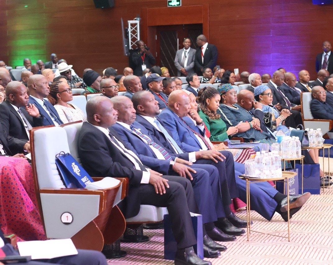 NATURAL RESOURCES MINISTER WELCOMES WATER DELEGATES