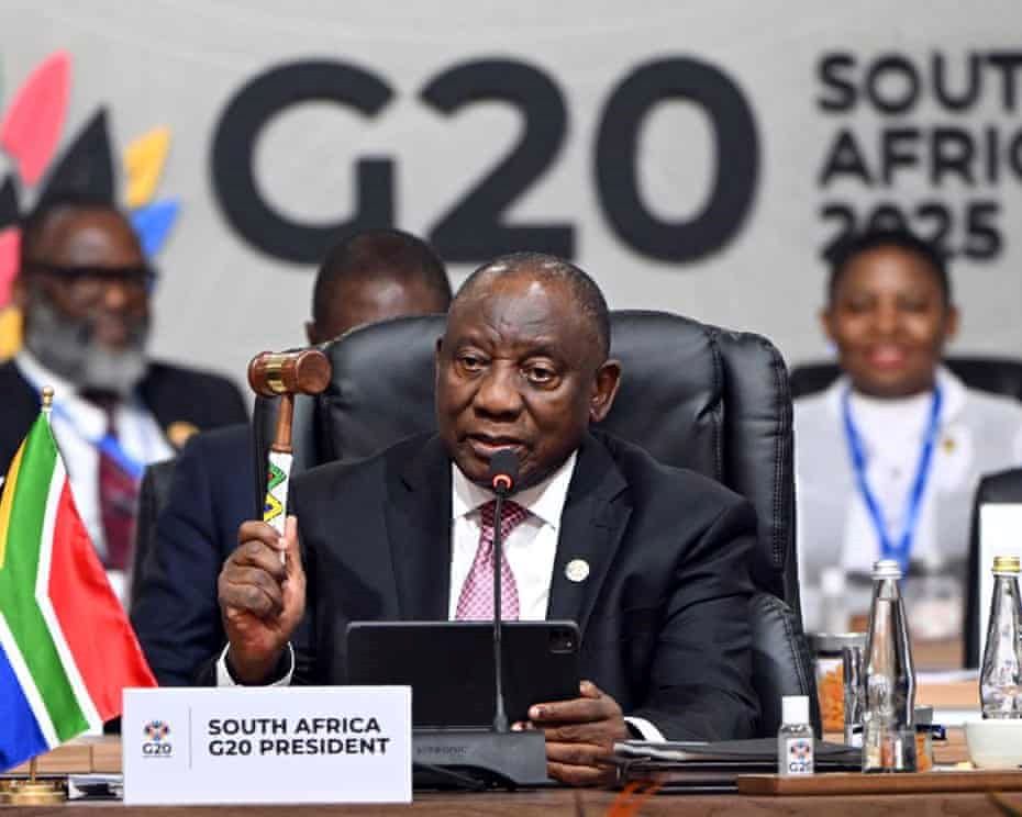 G20, CONTINENT’S FUTURE – RAMAPHOSA