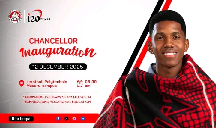 PRINCE LEROTHOLI BECOMES FIRST CHANCELLOR OF LEROTHOLI POLYTECHNIC 