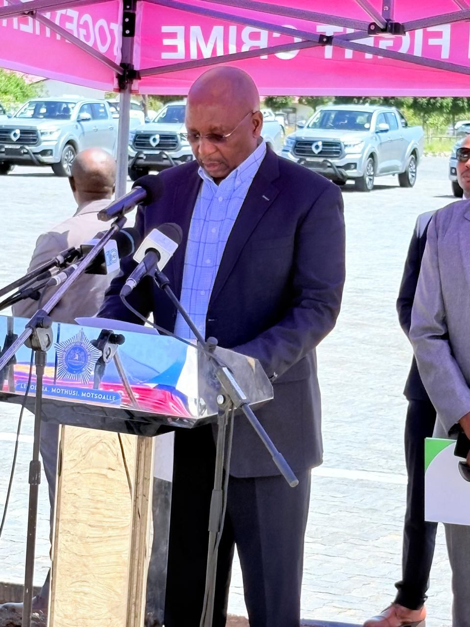 PM PRESENTS VEHICLES, MOTORBIKES TO SECURITY AGENCIES