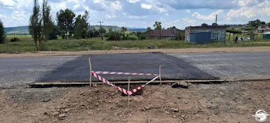 ROAD USERS WARNED OF ONGOING SPEED HUMP CONSTRUCTION