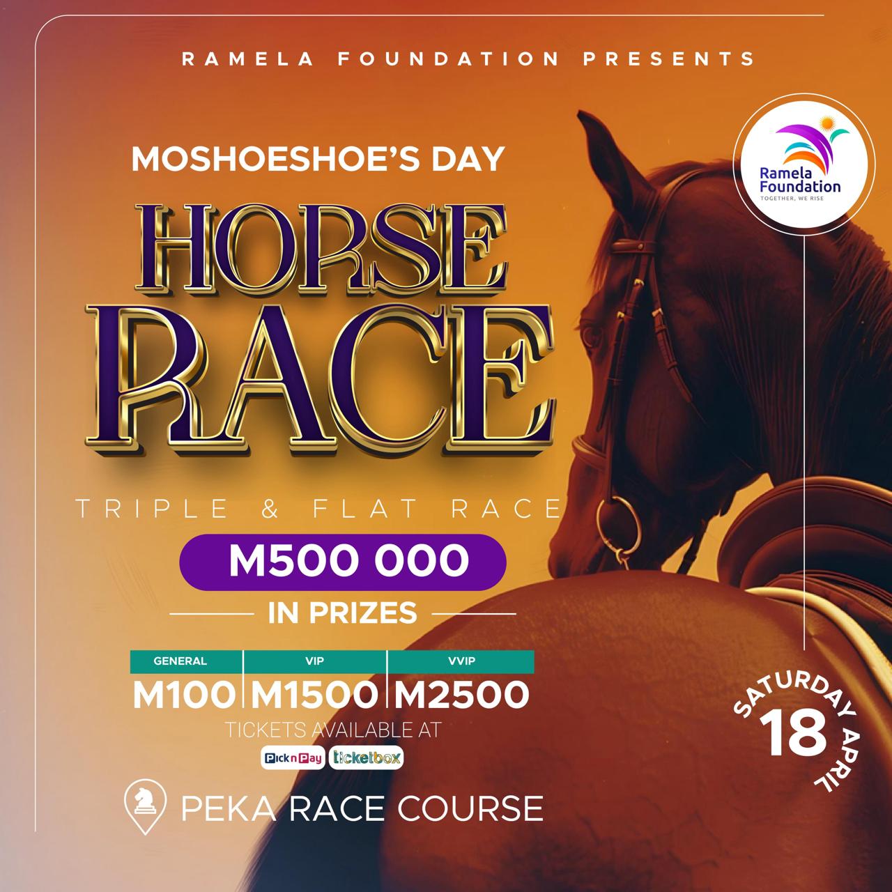 LERIBE TO HOST MOSHOESHOE’S DAY HORSE RACE