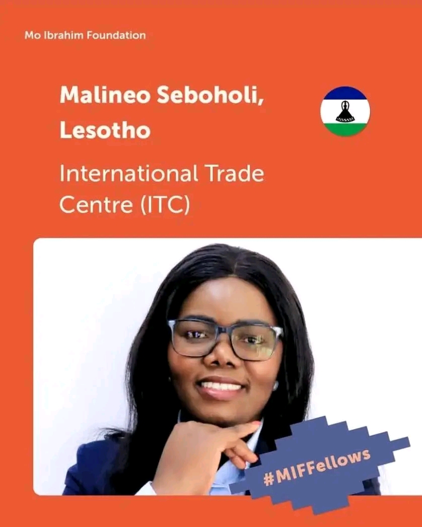 LESOTHO CELEBRATES FIRST MO IBRAHIM FELLOWSHIP RECIPIENT