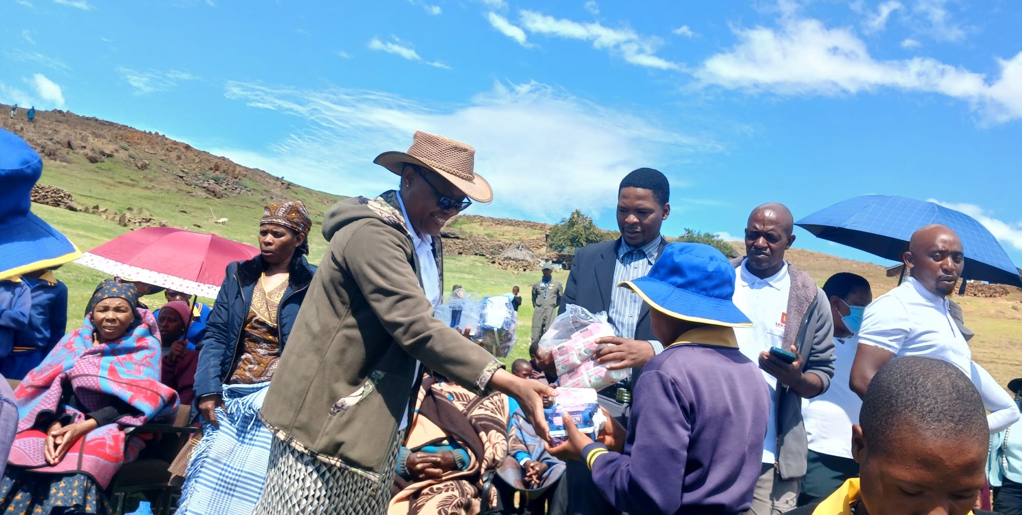 AMBASSADOR SEKETE MARKS BIRTHDAY WITH DONATIONS IN QACHA’S NEK