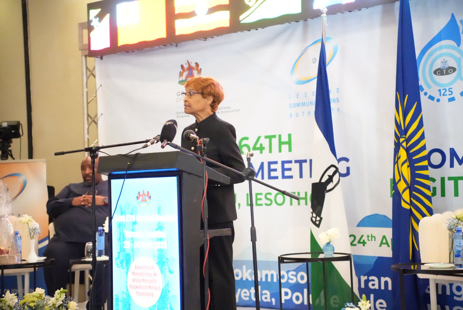 LEWIS COMMENDS LESOTHO