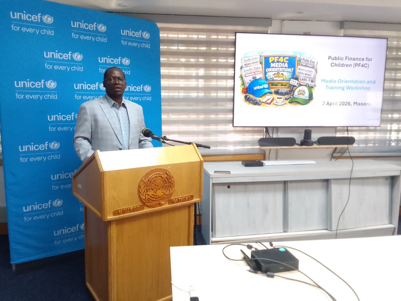 UNICEF DEEPENS MEDIA UNDERSTANDING ON BUDGET